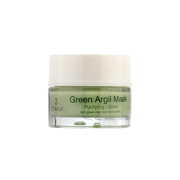d’alour Green Argli Mask Μάσκα Πράσινου Αργίλου Ιδανική για Λιπαρές Επιδερμίδες 50 ml